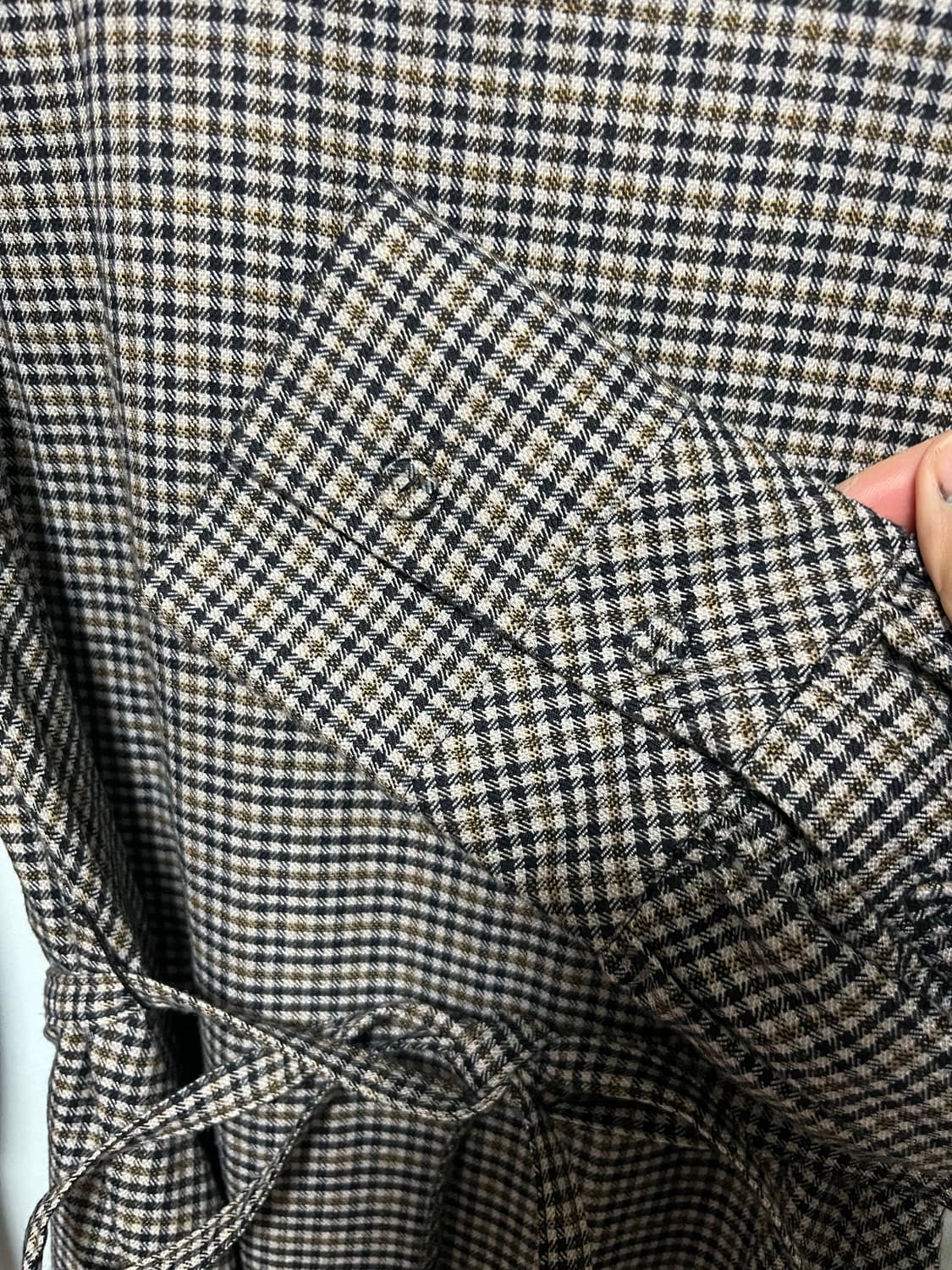 발렌시아(VALENCIA) 체크 원피스 상품이미지4