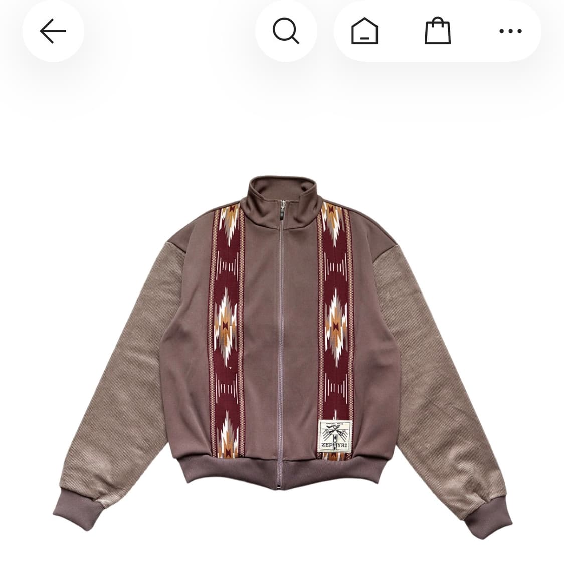 캐피탈 스무스 저지 2사이즈 라이트브라운 상품이미지1