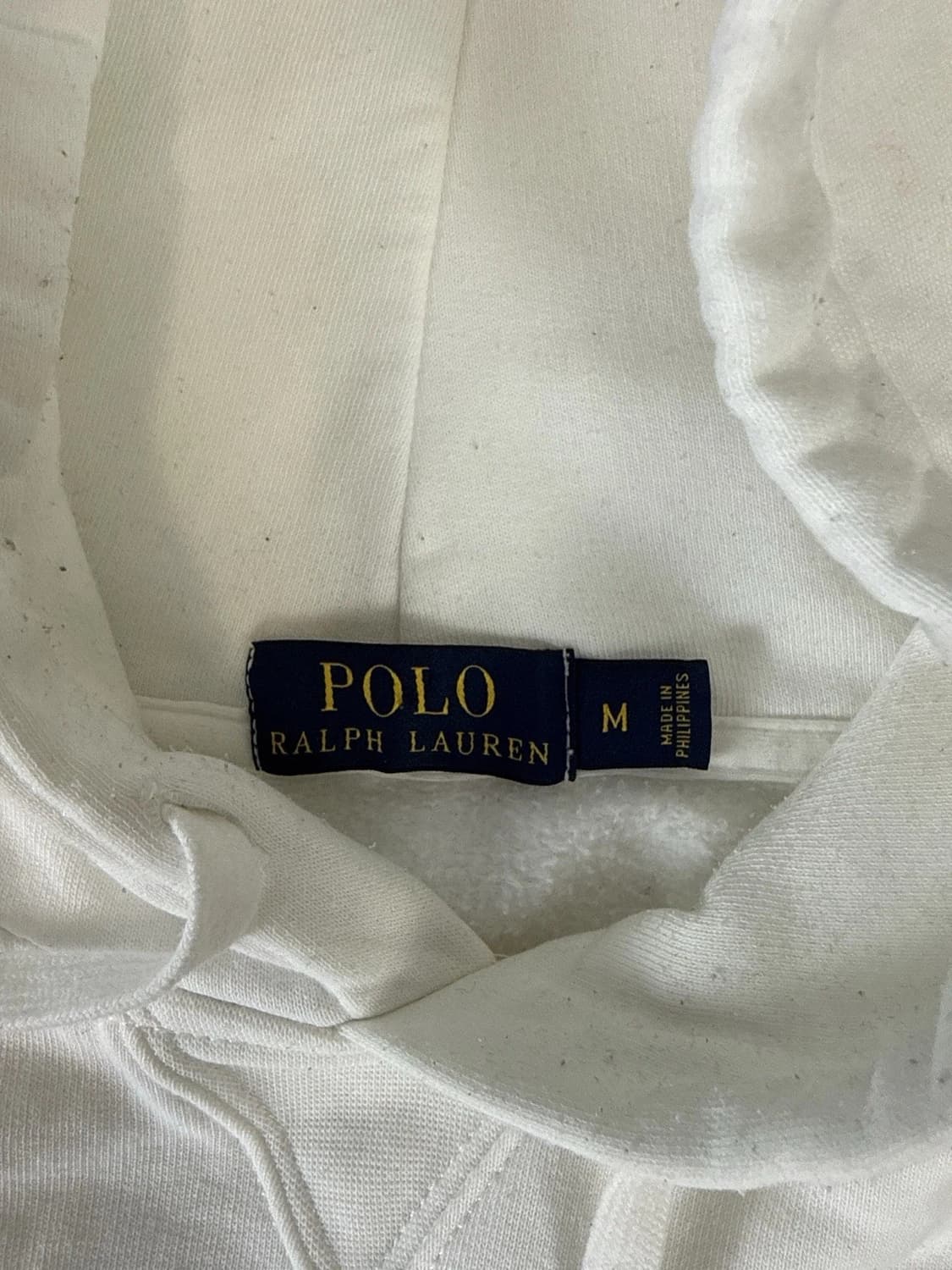 폴로 랄프로렌 빅포니 후드티 화이트 상품이미지4