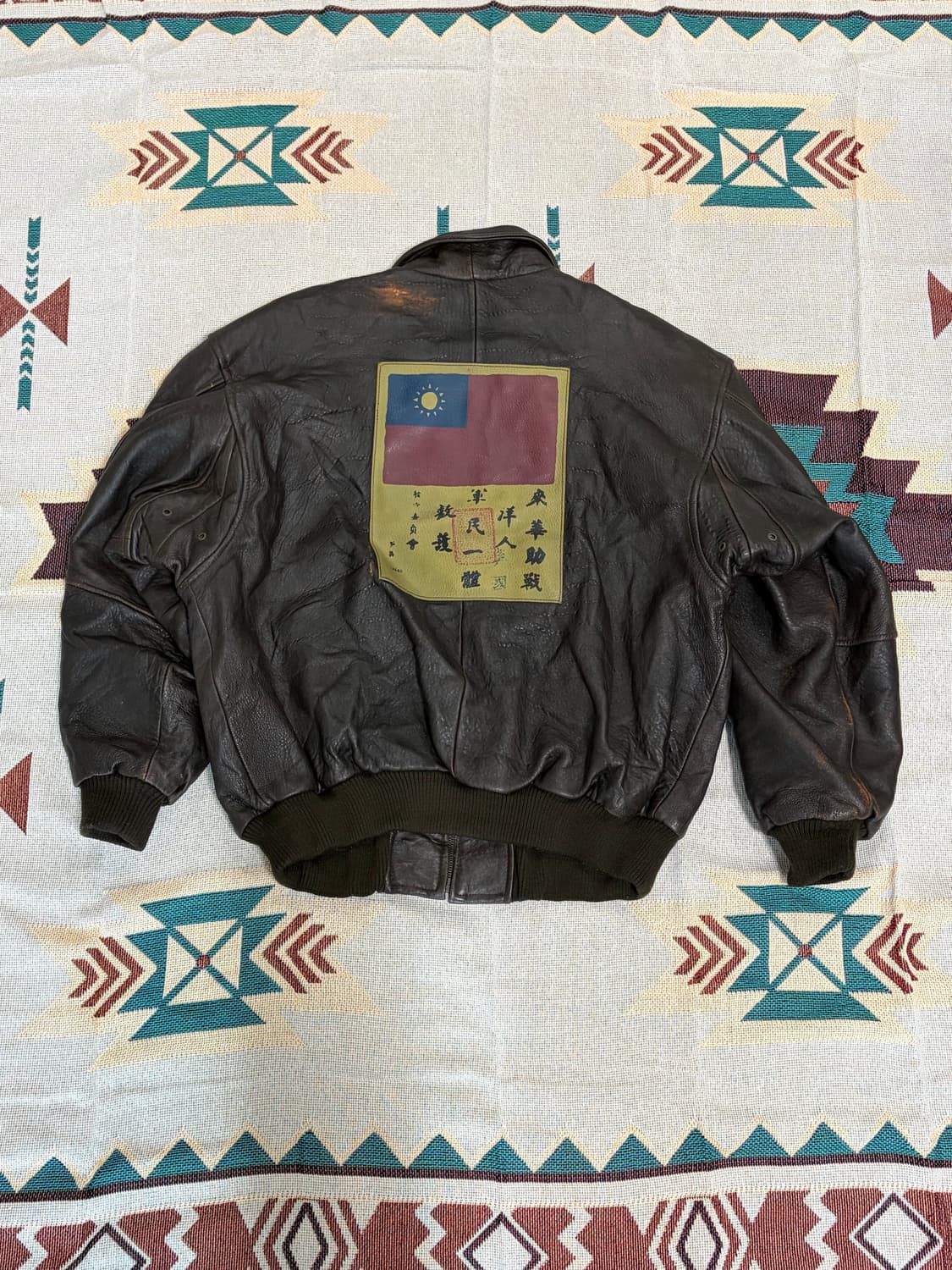 80~90s 버글보이 A2 레더자켓 /bugleboy airjacket 상품이미지2