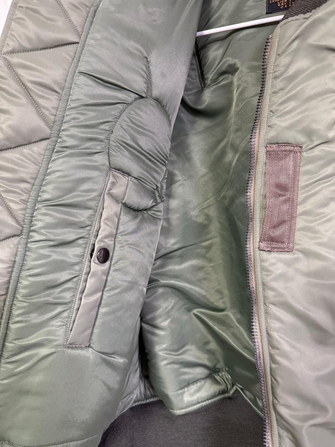 버즈릭슨 ma-1 플라이트 자켓 (buzz ricksons) 상품이미지7