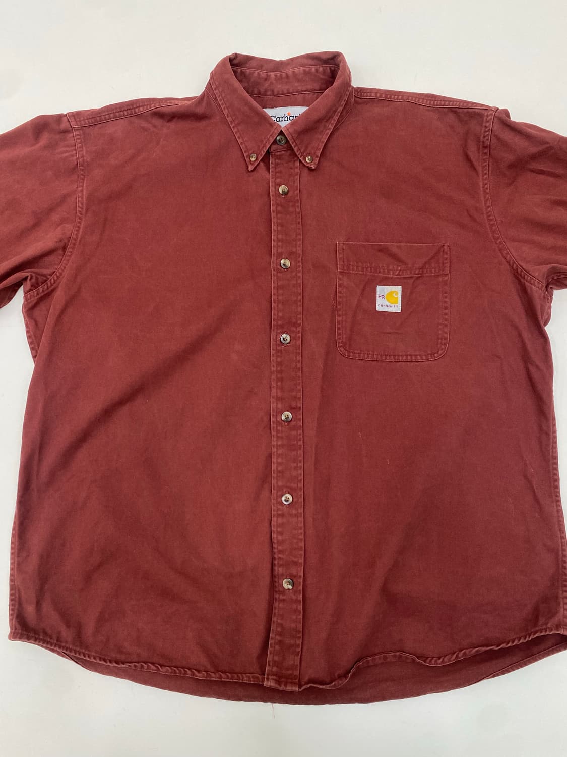 칼하트 FR 긴팔 셔츠 버건디 (L) 상품이미지2