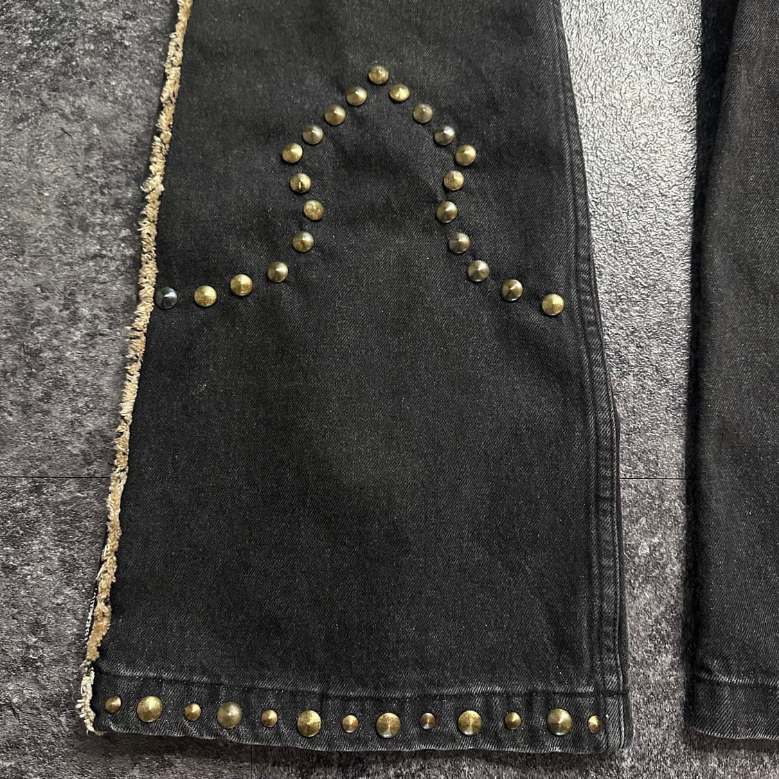 (MPH) leather pocket studded bootcut  상품이미지2
