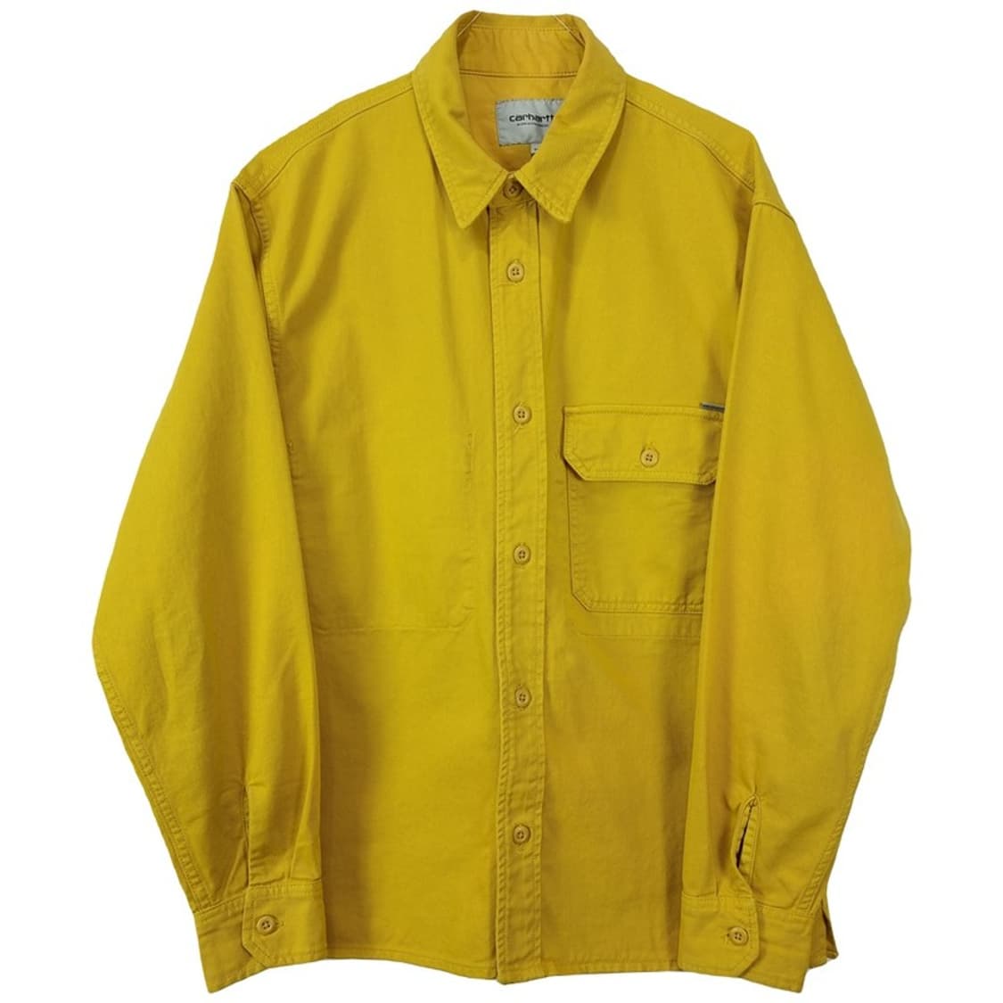 [칼하트] 원포켓 오벞핏 워크 셔츠 옐로우 M19851 상품이미지2