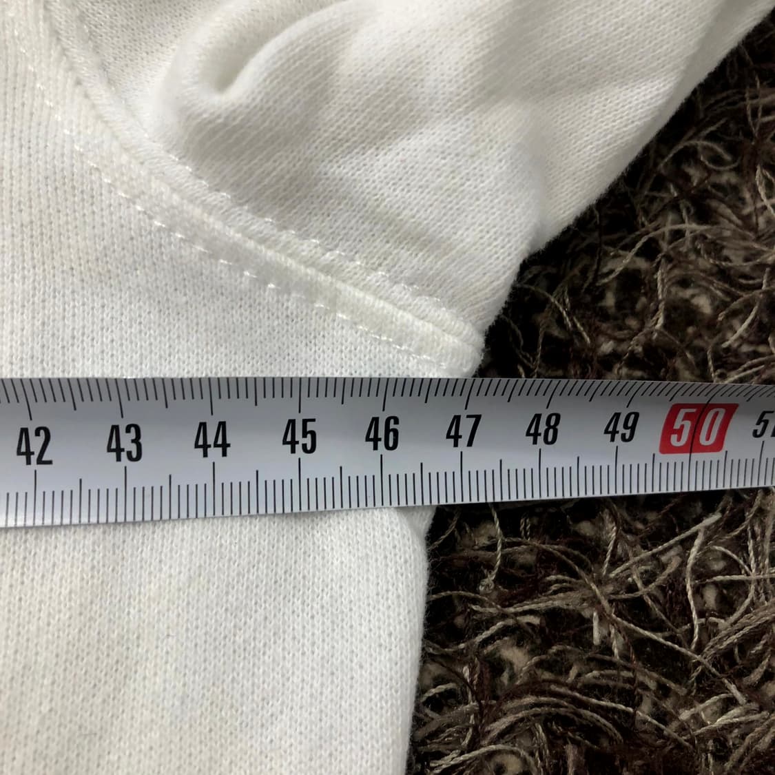  M 아베크롬비 딱붙 화이트 후드집업 상품이미지9
