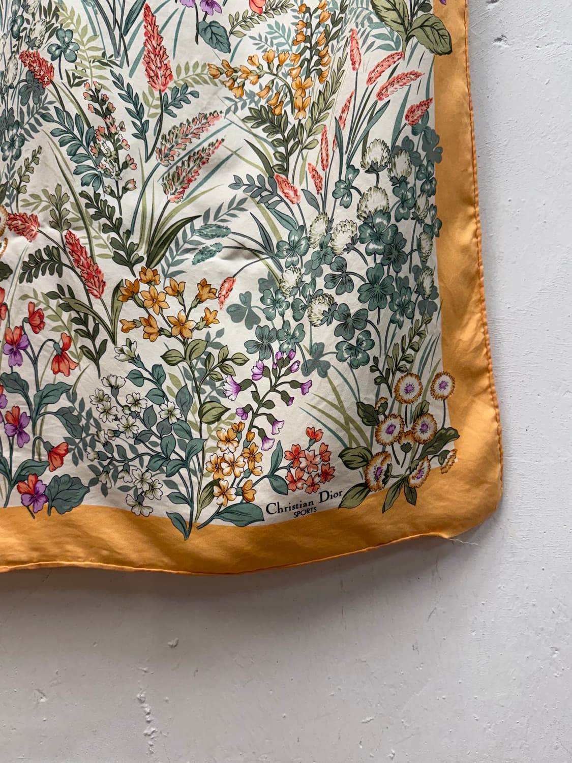 Christian Dior Sports Floral Vintage Sca 상품이미지5