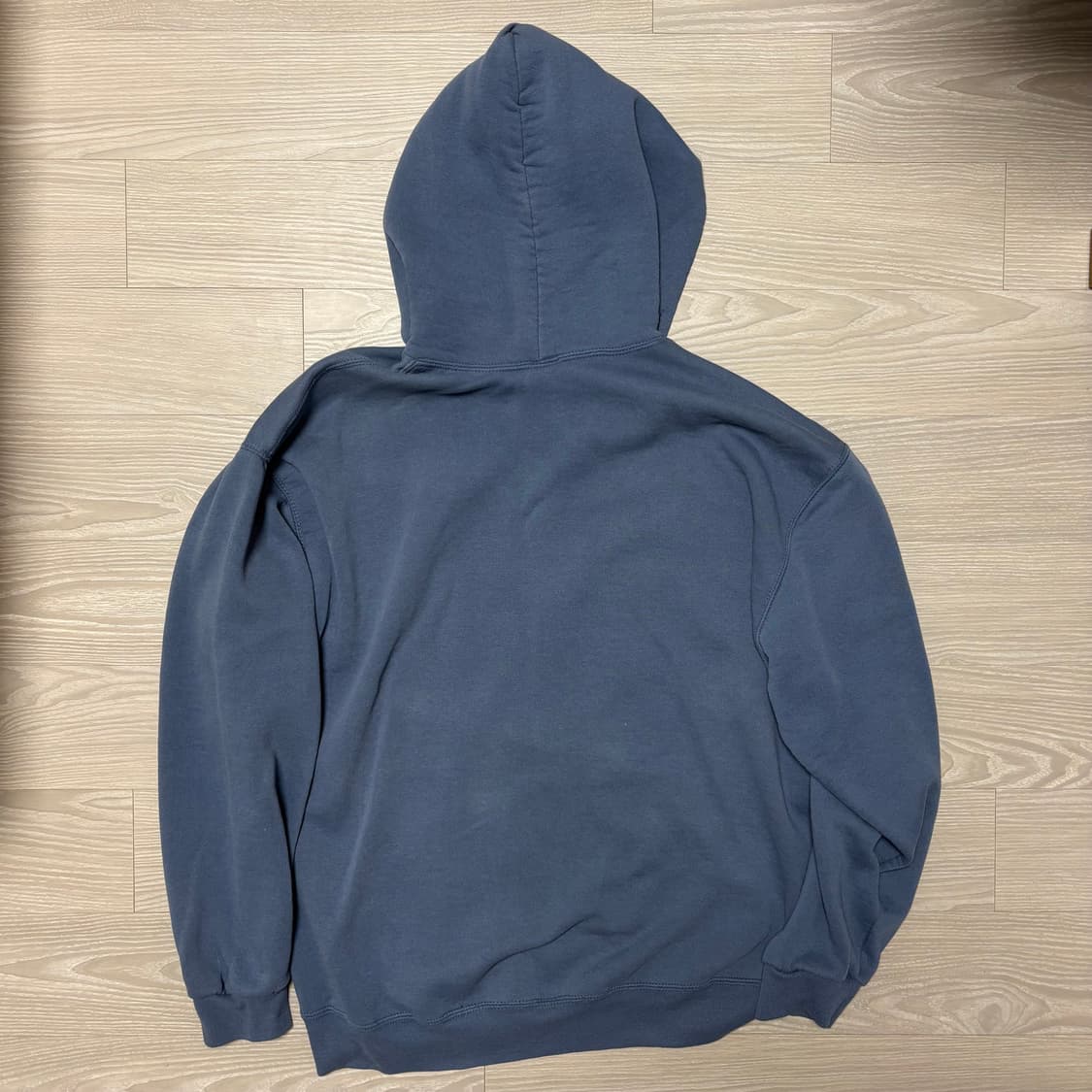 빈티지 러셀 후드 블루 상품이미지2