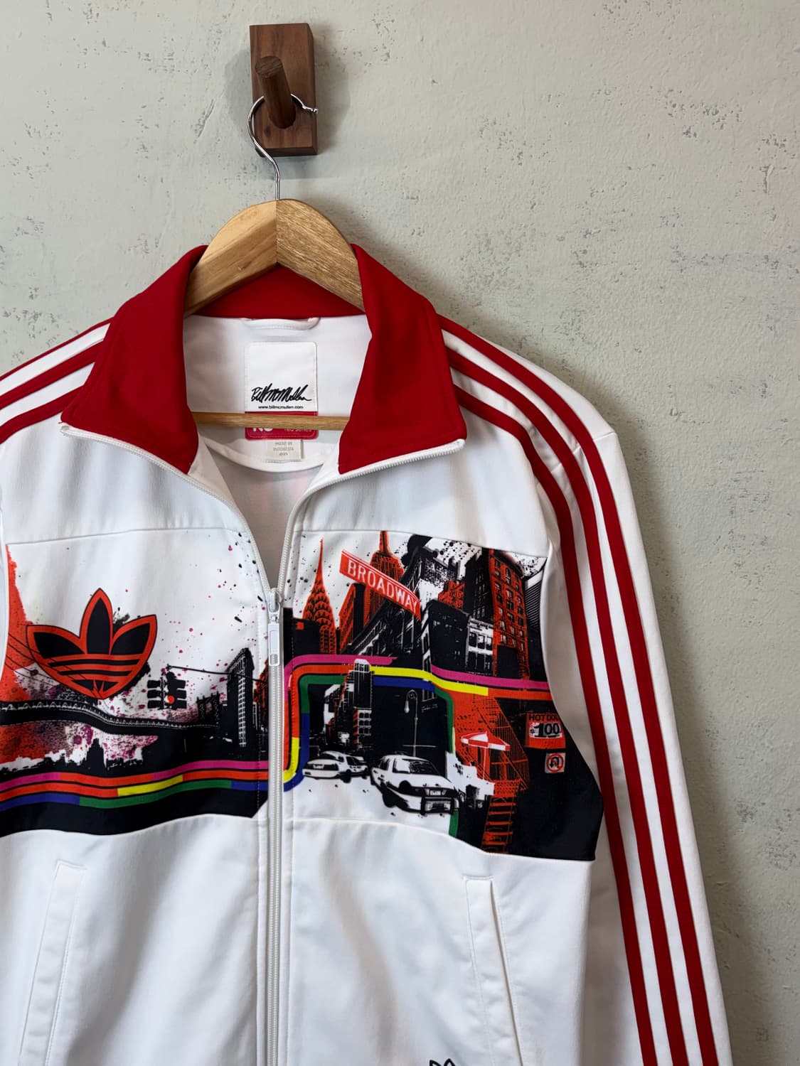 아디다스 아디컬러 한정판 뉴욕 맨해튼 트랙탑 져지 상품이미지3