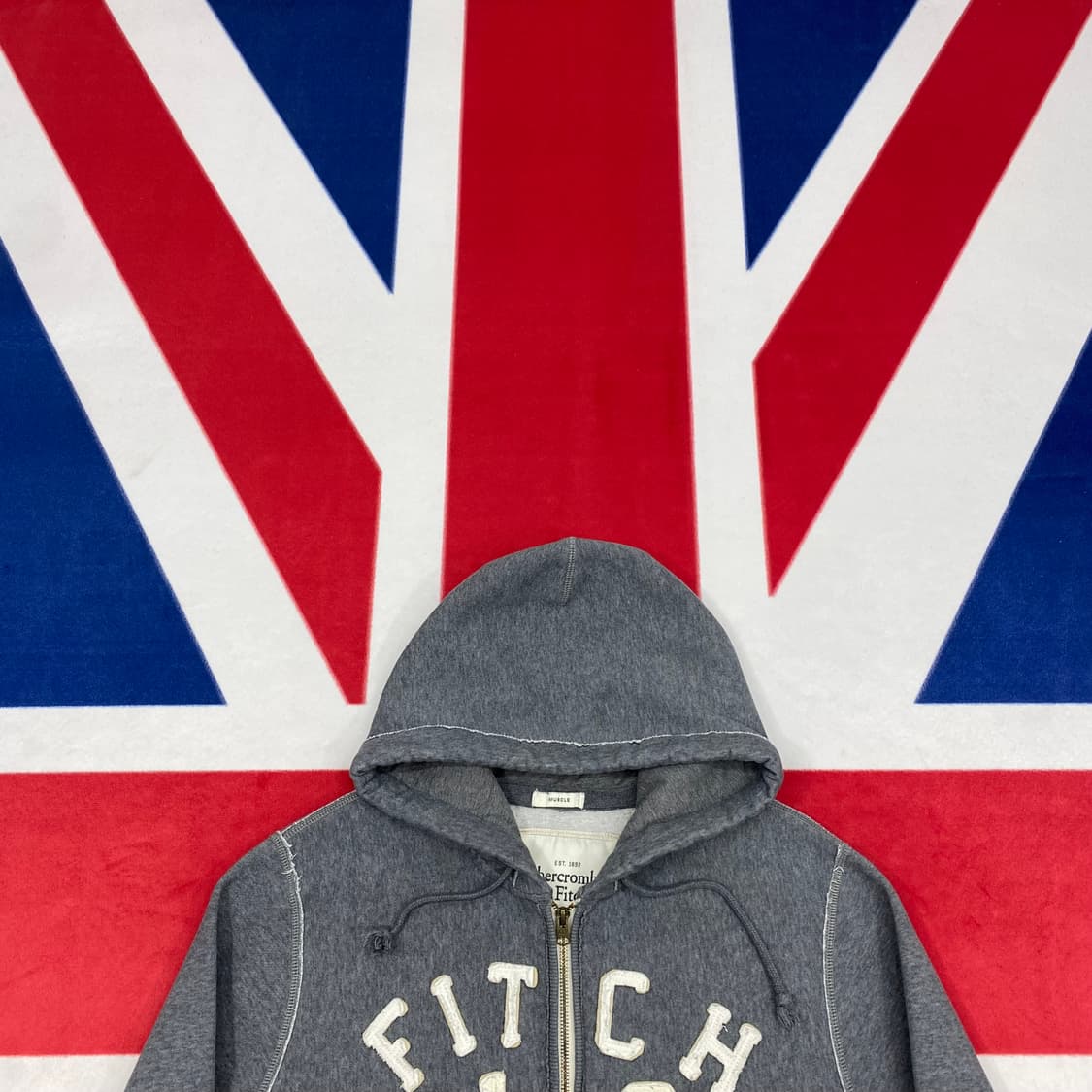 아베크롬비 후드집업 XL 상품이미지2