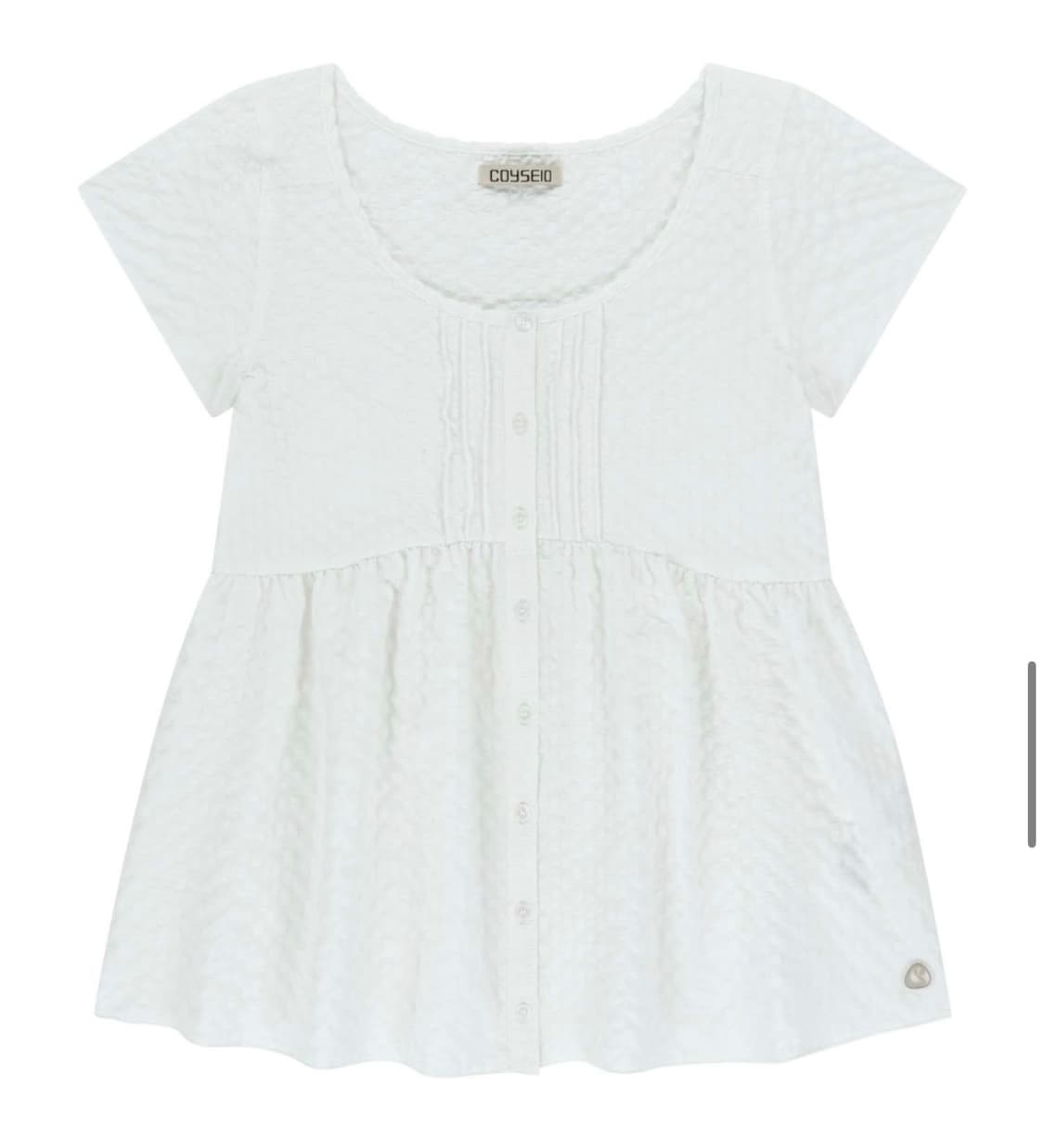 PINTUCK BLOUSE WHITE 상품이미지1