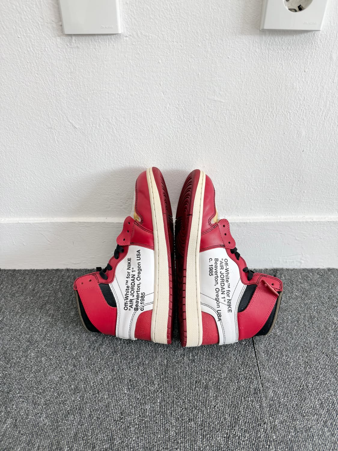 나이키 오프화이트 조던1 시카고 조던 더텐 275 상품이미지7