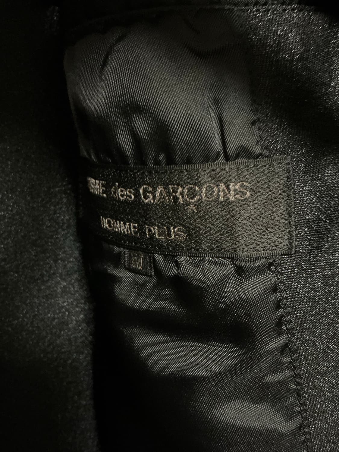 꼼데기르송 옴므 플러스 롱 코트 상품이미지5