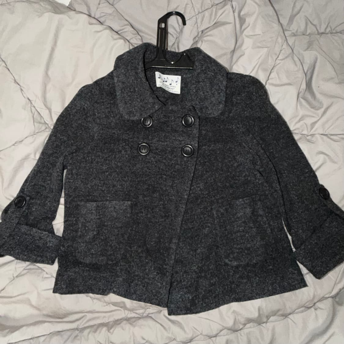 인앤양인하모니 포포가디건 차콜 상품이미지3