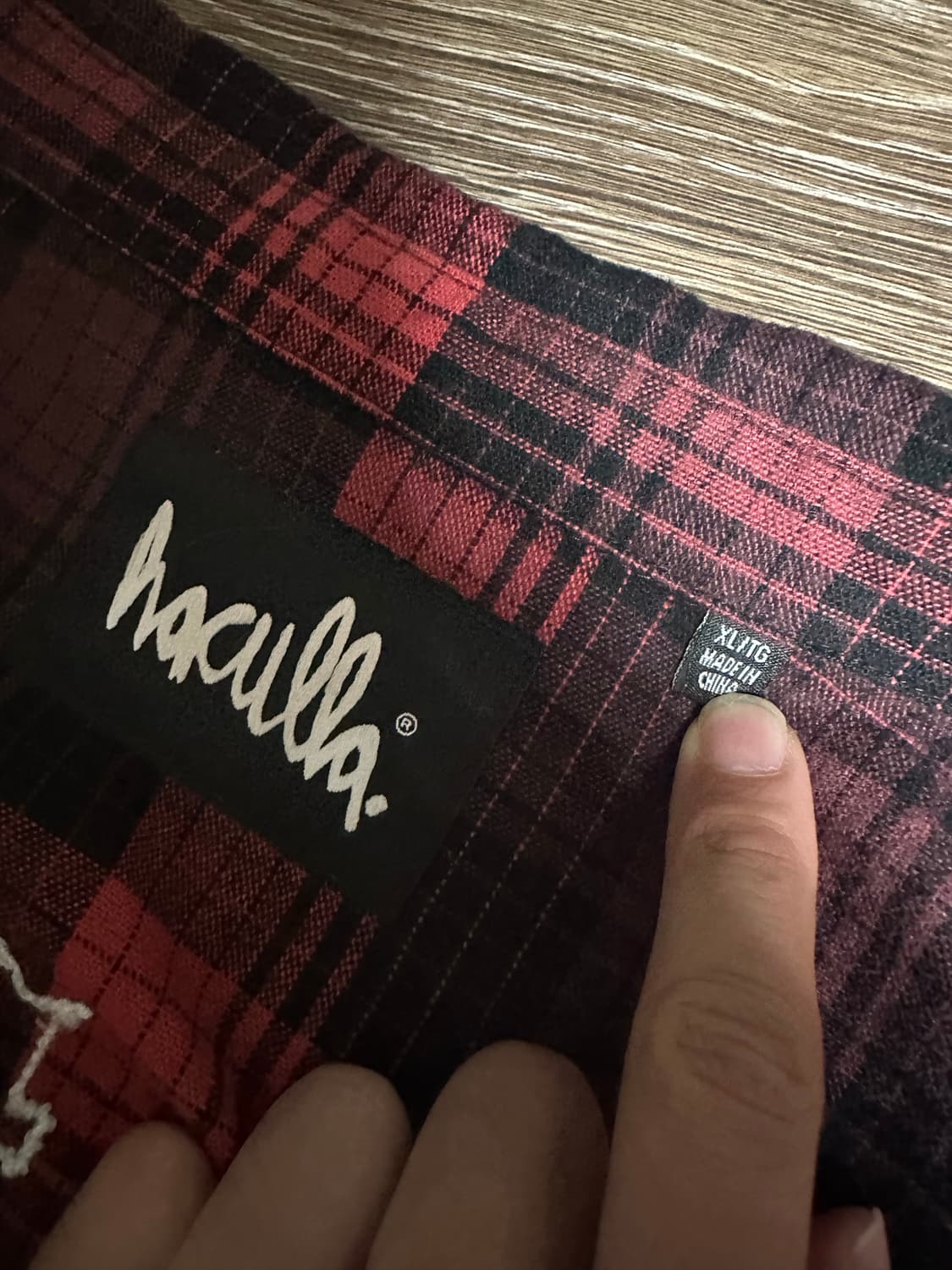 Haculla 고딕 우븐 체크 자켓 상품이미지5