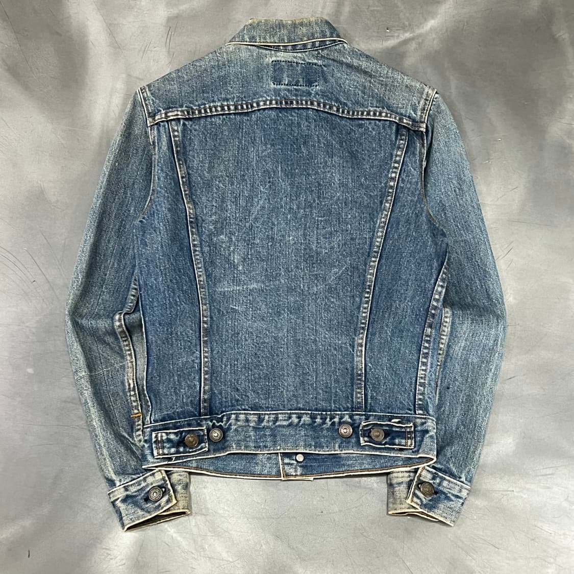  70s 리바이스 오렌지탭 빅E 데님 트러커 자켓 y15917 상품이미지2