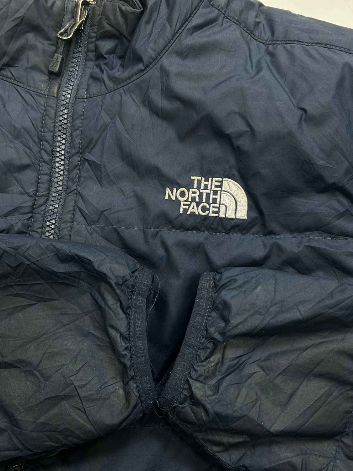 노스페이스 네이비 경량패딩 자켓 S 상품이미지6