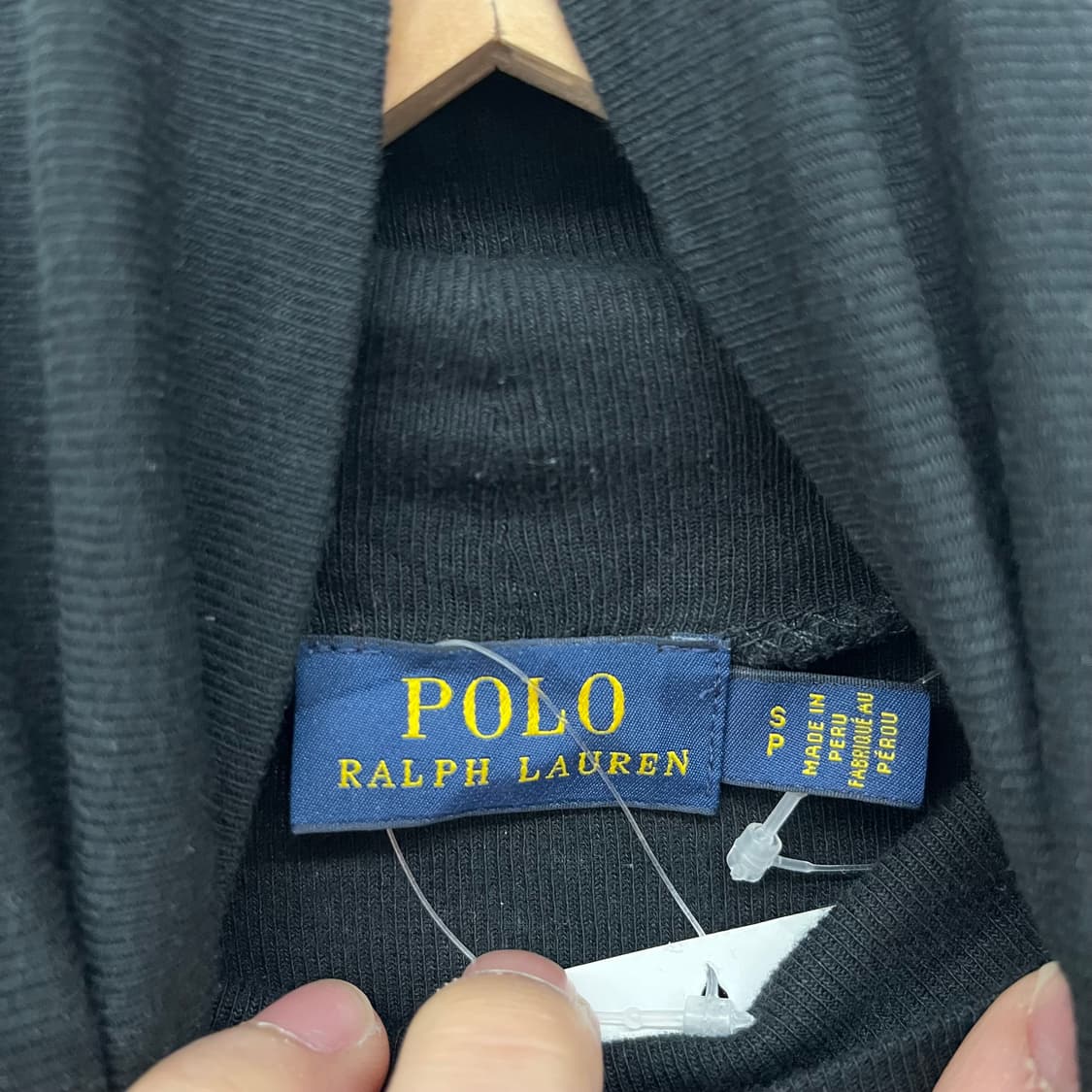 폴로 랄프로렌 블랙 목폴라 여s 상품이미지4