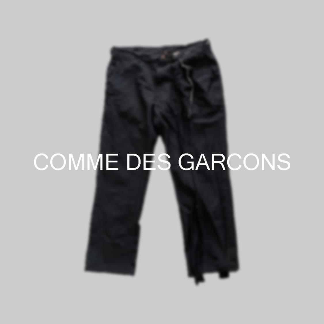 꼼데가르송 수축 폴리 리메이크 팬츠 상품이미지1