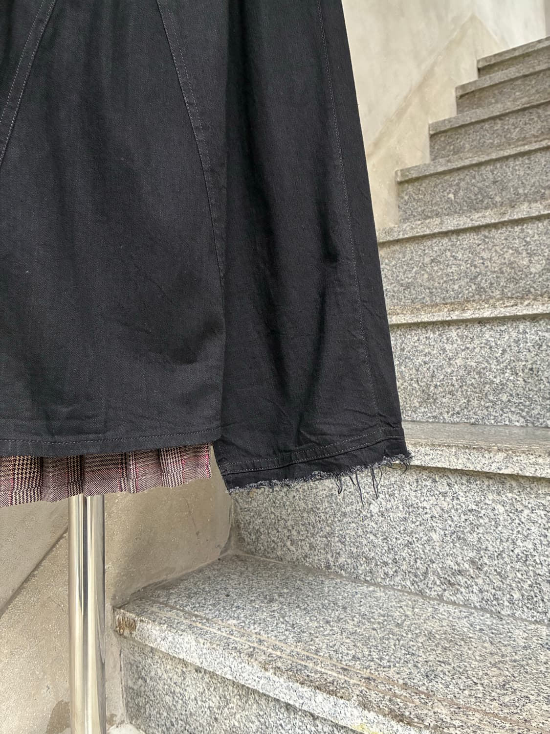 GOMME 고무 플리츠 스커트 상품이미지7