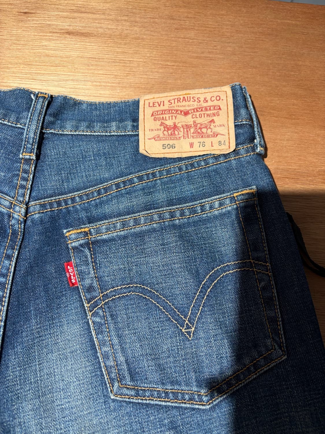 30) Levi’s 506 스트레이트 핏 데님 팬츠 상품이미지8