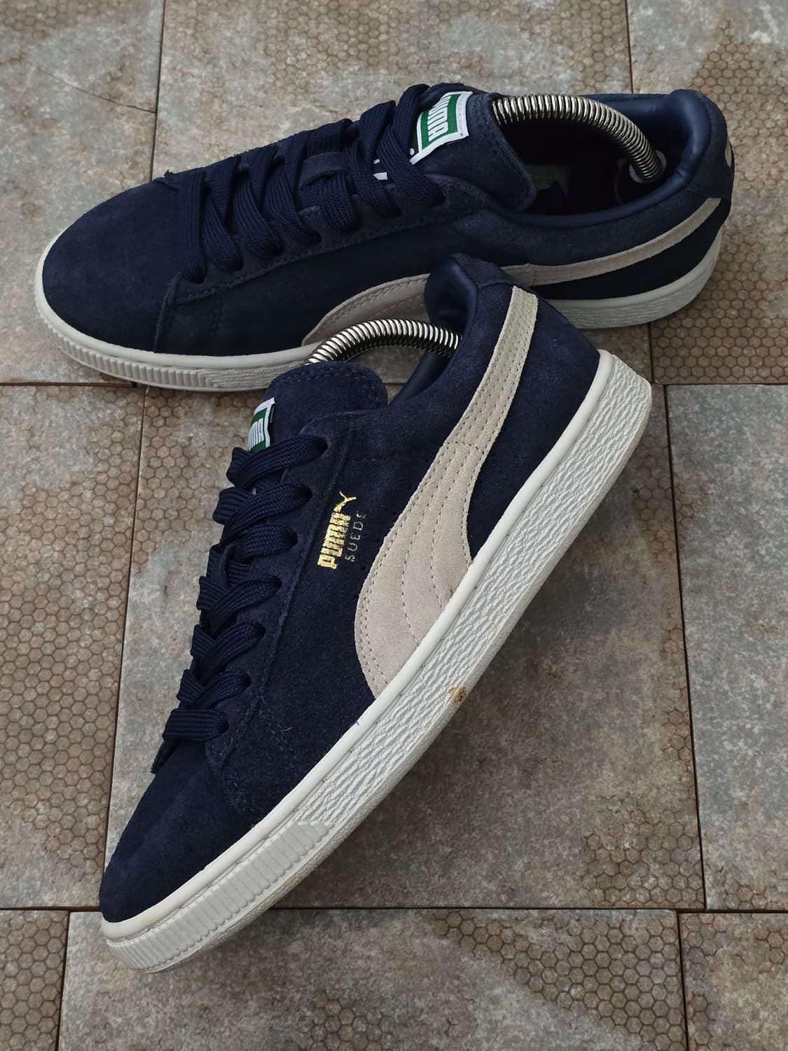 (240)푸마 스웨이드 클래식 네이비 상품이미지3