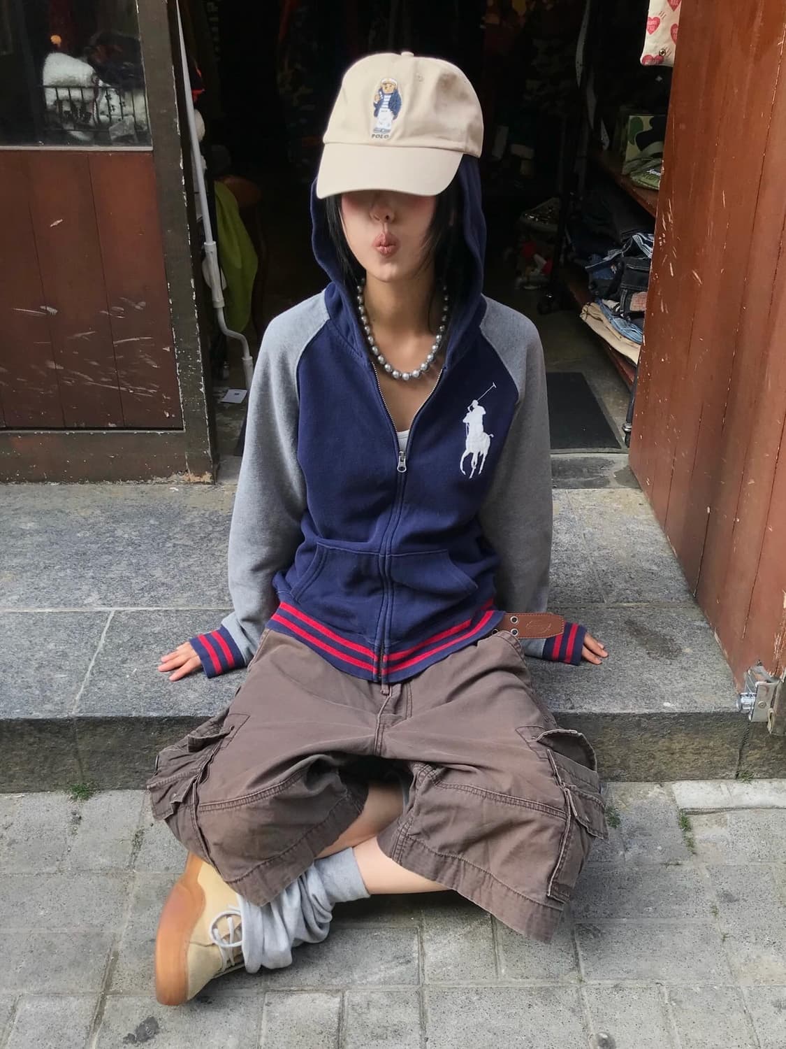 Polo Big Pony Hood Zip-Up 상품이미지1