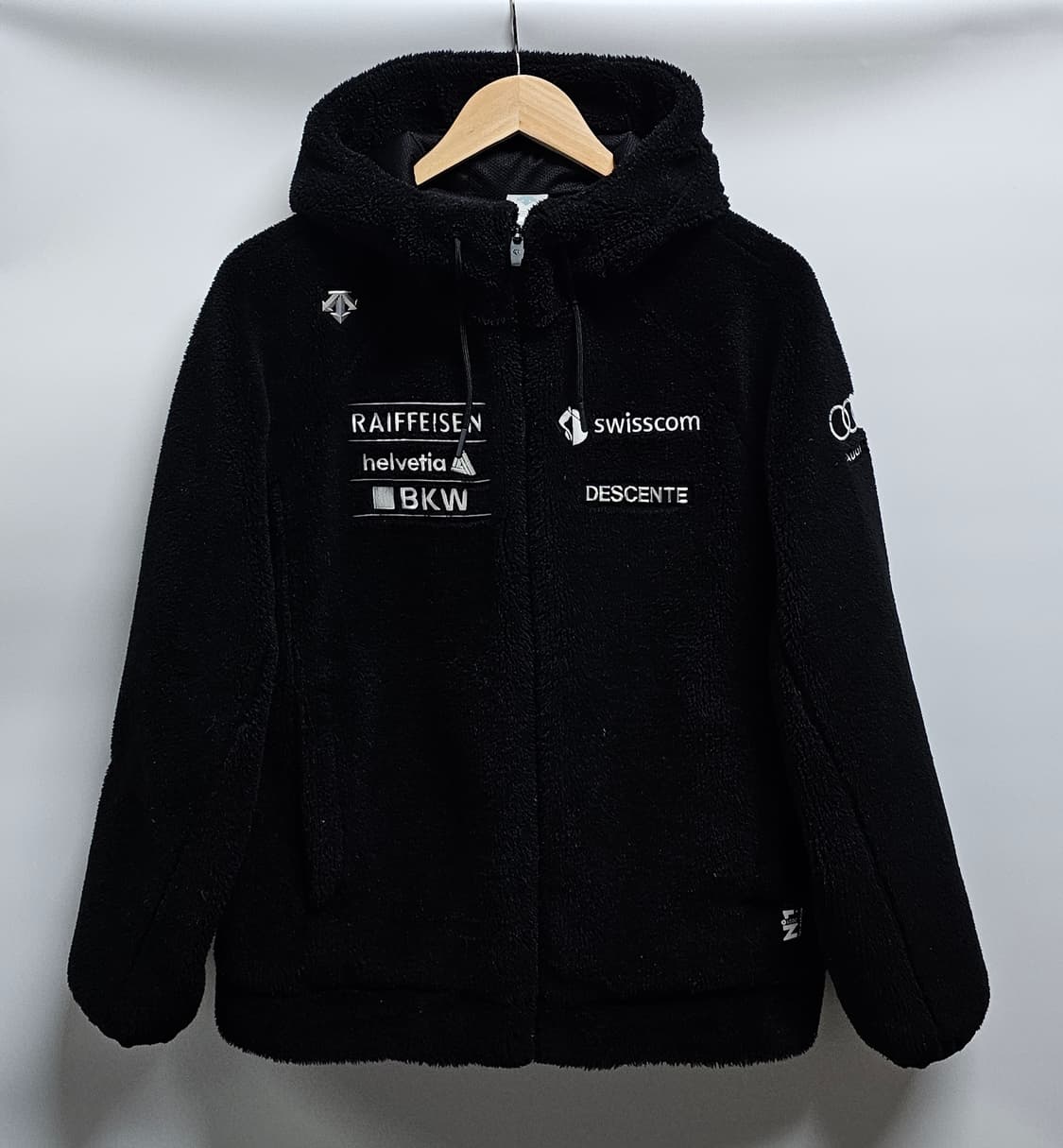 데상트 여성 스위스스키팀 플리스자켓 M 상품이미지1