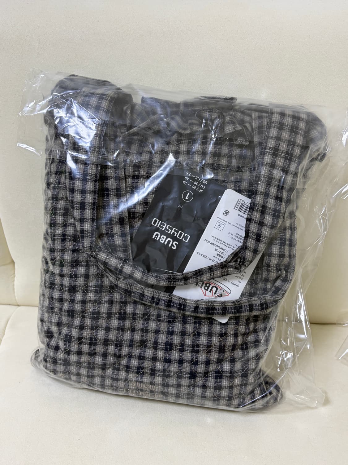 코이세이오 스부 체크 미개봉 새상품 상품이미지3