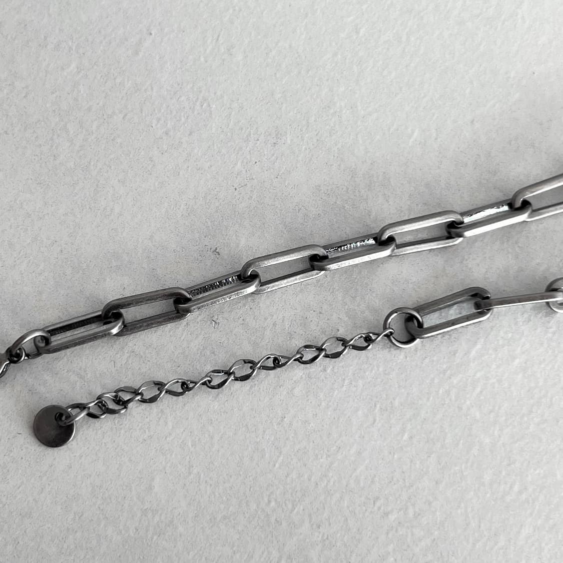 빈티지 애쉬 체인 팔찌 상품이미지4