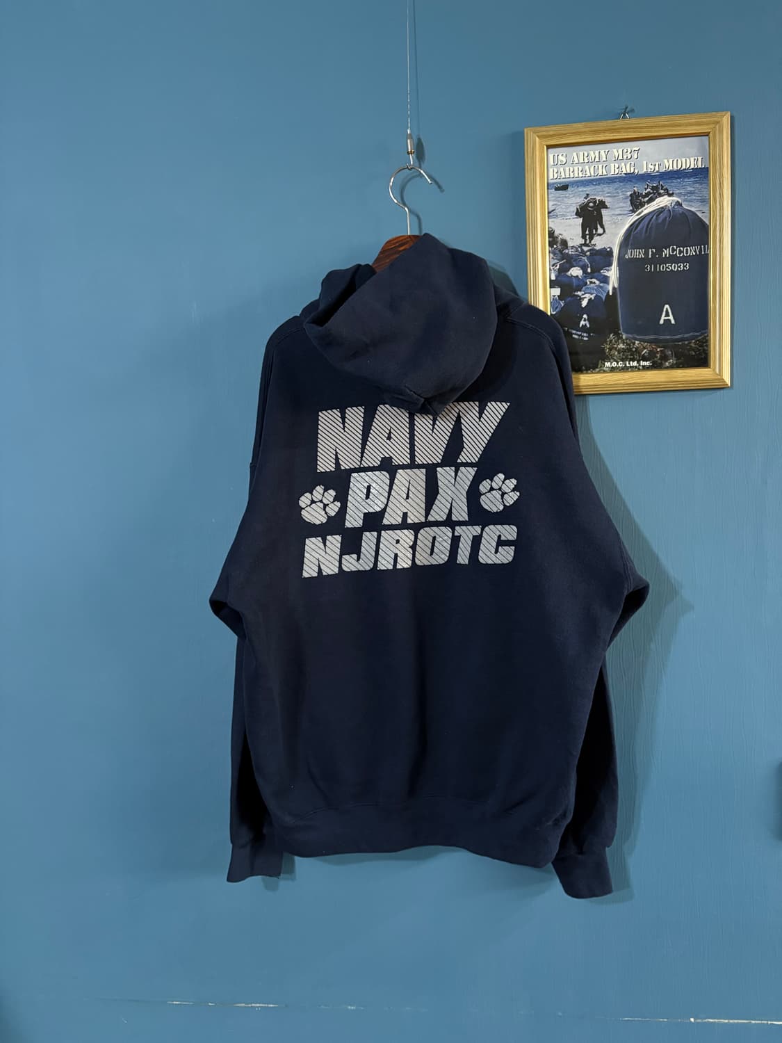 90‘s Soffe US Navy Sweat Hooded 상품이미지7