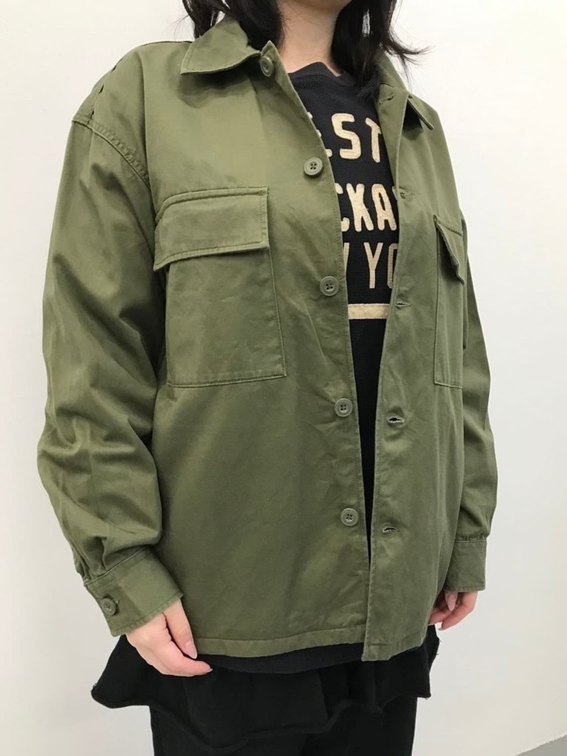 GU Military Shirt Jacket 상품이미지3