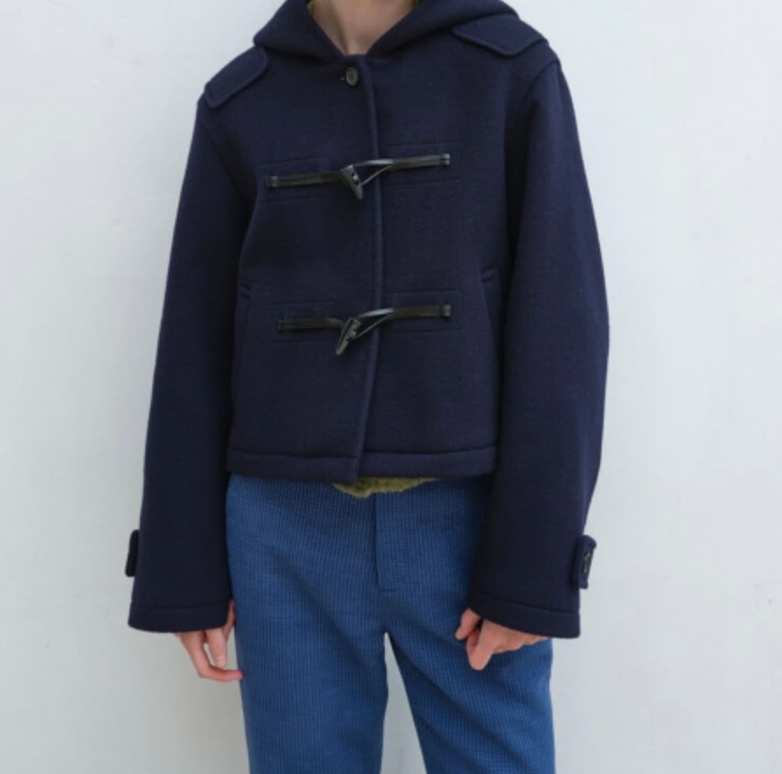 엔조블루스 숏더플 코트 상품이미지4