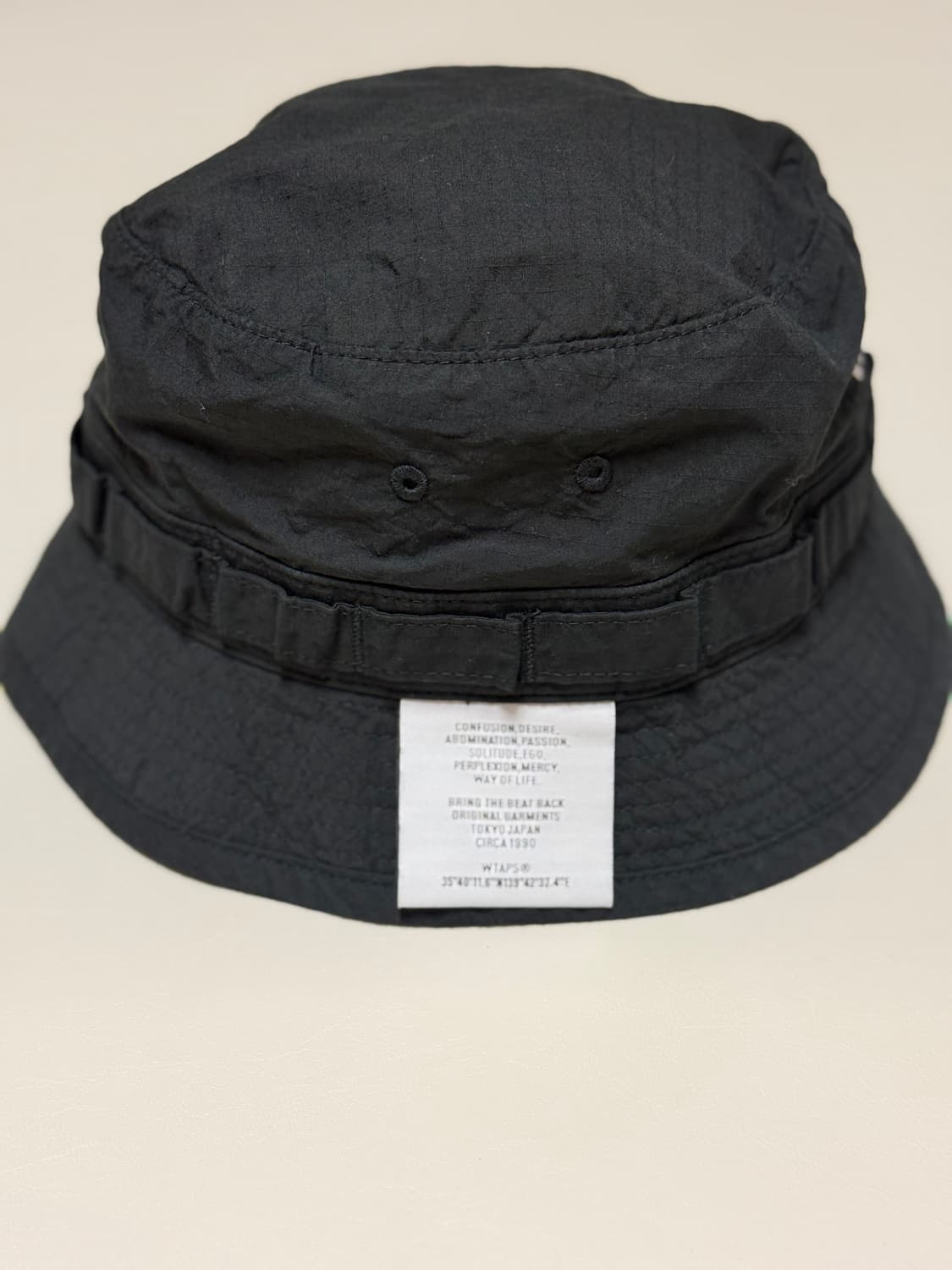 WTAPS 블랙 코듀라 버킷햇 2 상품이미지2