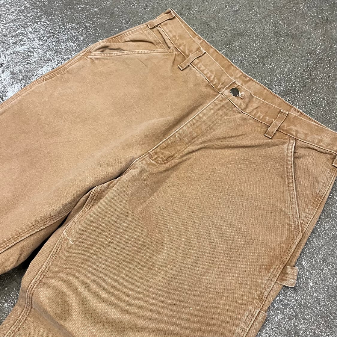 Carhartt 플란넬 라인드 카펜터 팬츠 (36) 상품이미지4