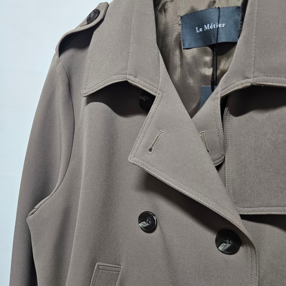 르메띠에 숏 트렌치 코트 F 상품이미지2