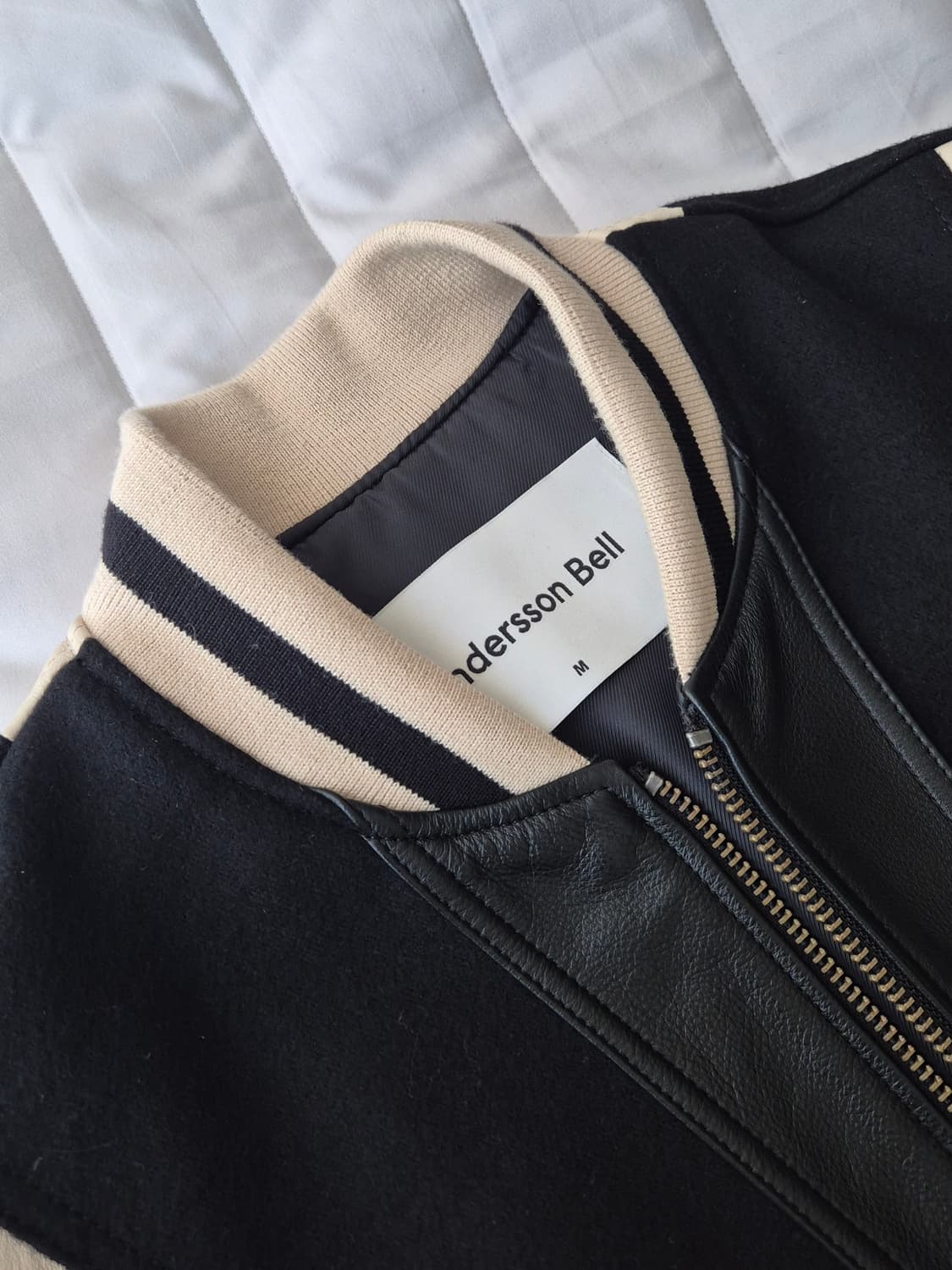 (M) 유니섹스 레더 모터사이클 패디드 자켓 상품이미지4