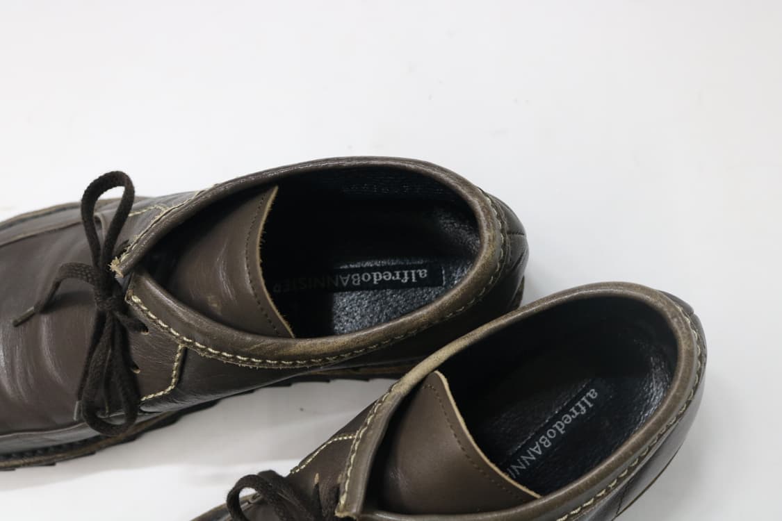 알프레도 바니스터 빈티지 레더 샤크솔 티롤리안 슈즈 상품이미지5