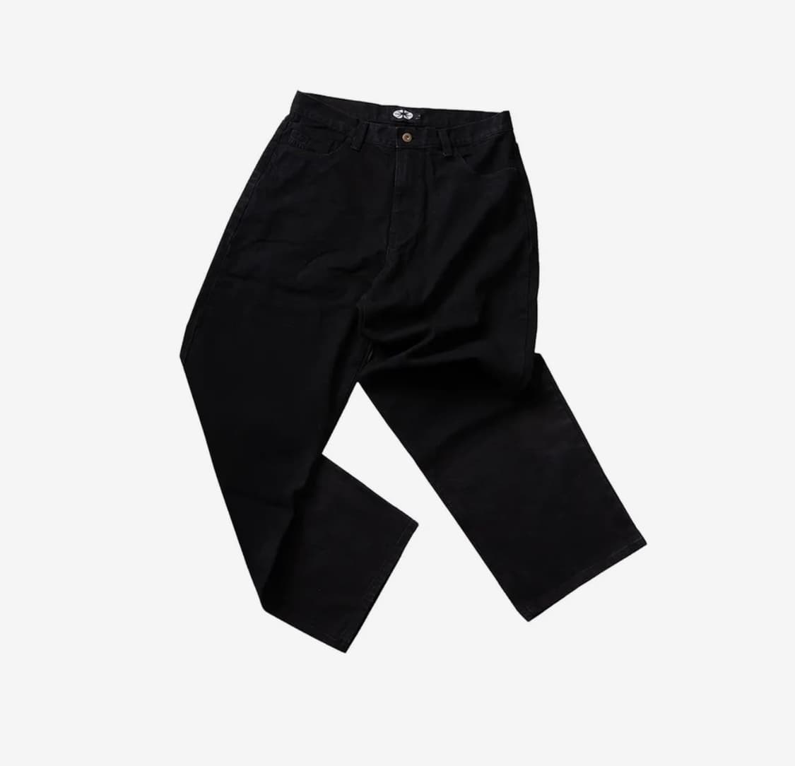 이알티알 데님 팬츠 블랙 Essential Relaxed Denim Pa 상품이미지2