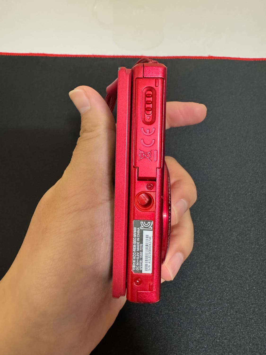 삼성 미러팝mv800 한효주 디카 레드  상품이미지6