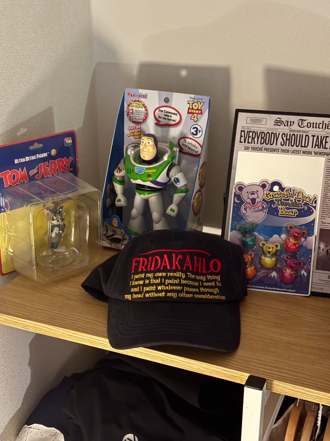 오가프 모자 Motivation Message Cap Navy 상품이미지1