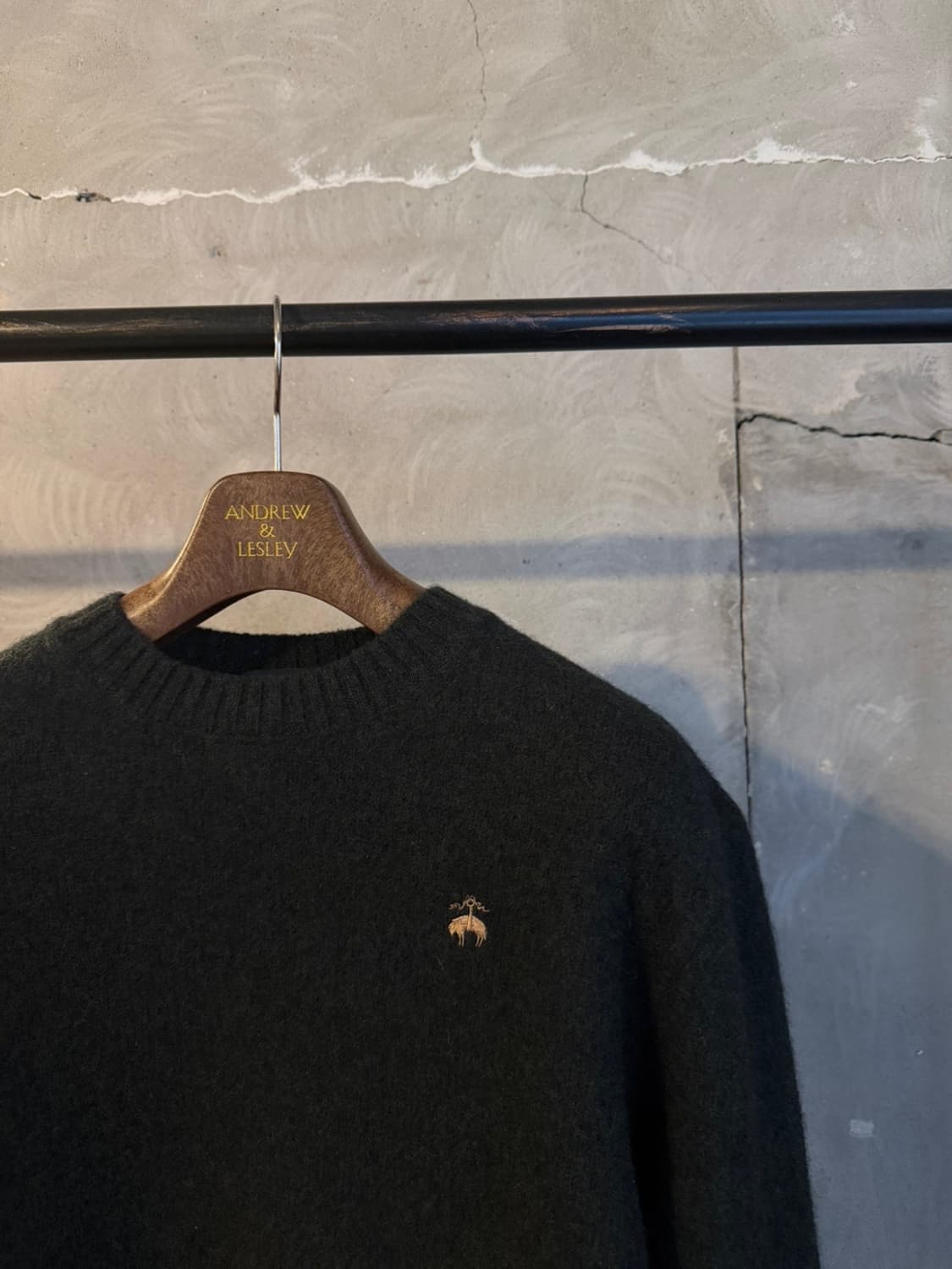 브룩스 브라더스 램스울 니트 슬림100 상품이미지3