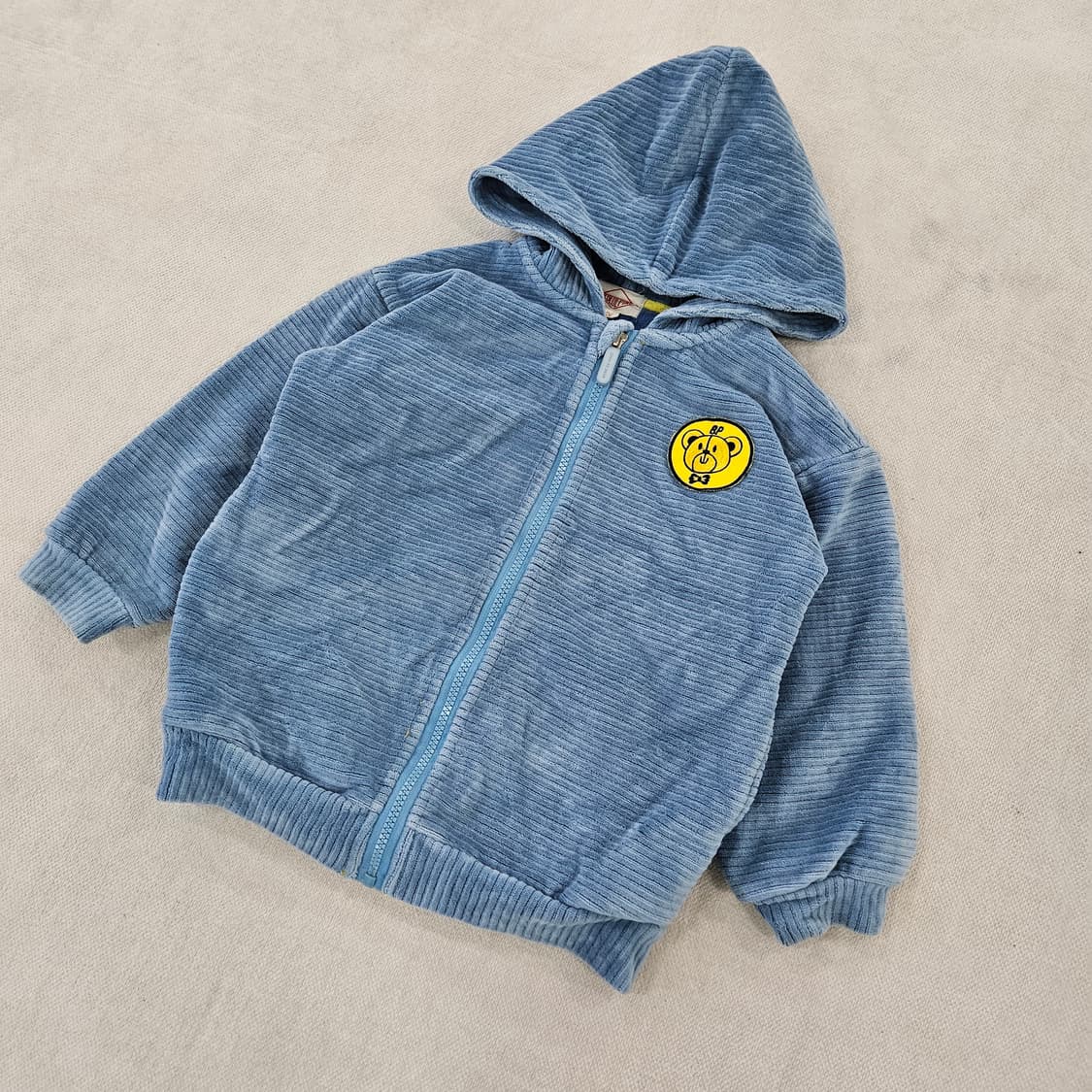 [130] 베베드피노 키즈 테디베어 벨로아 후드 집업 자켓 0116Y1 상품이미지1