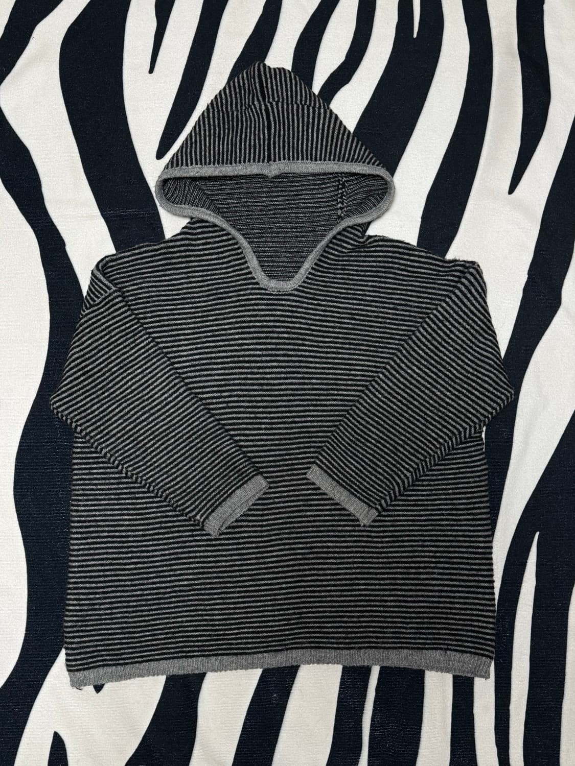 모리 스프라이트 니트 후드 상품이미지1