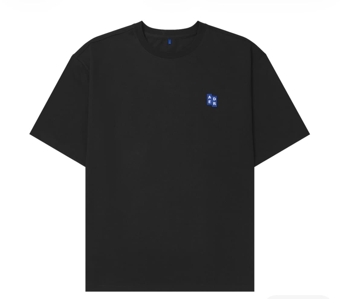 S M L XL 아더에러 시그니피컨트 TRS태그 01 반팔티 블랙 판매 상품이미지1
