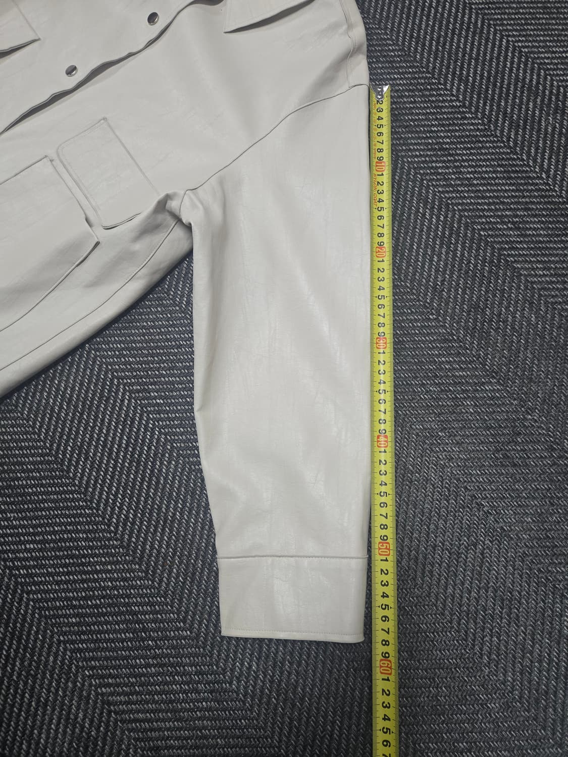 MARZ 마즈 레더자켓 오버핏 자켓 상품이미지8