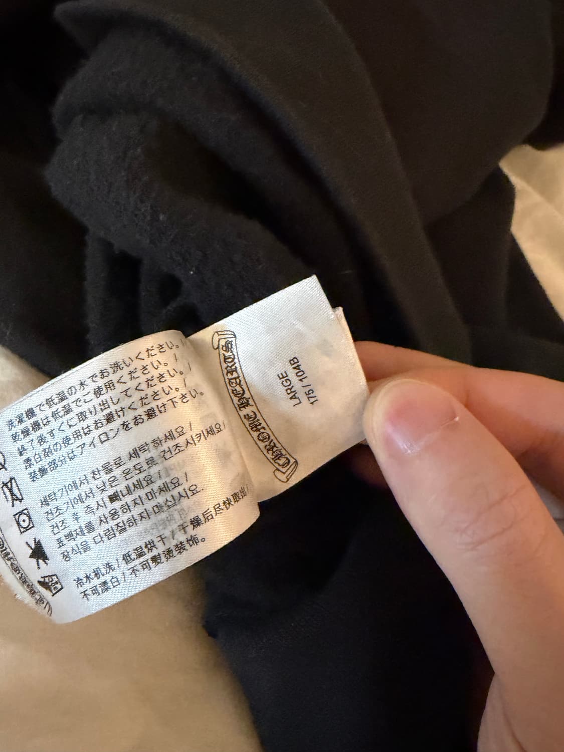 (새상품급) 크롬하츠 홀스슈 맨투맨 스웨트셔츠 L 상품이미지7