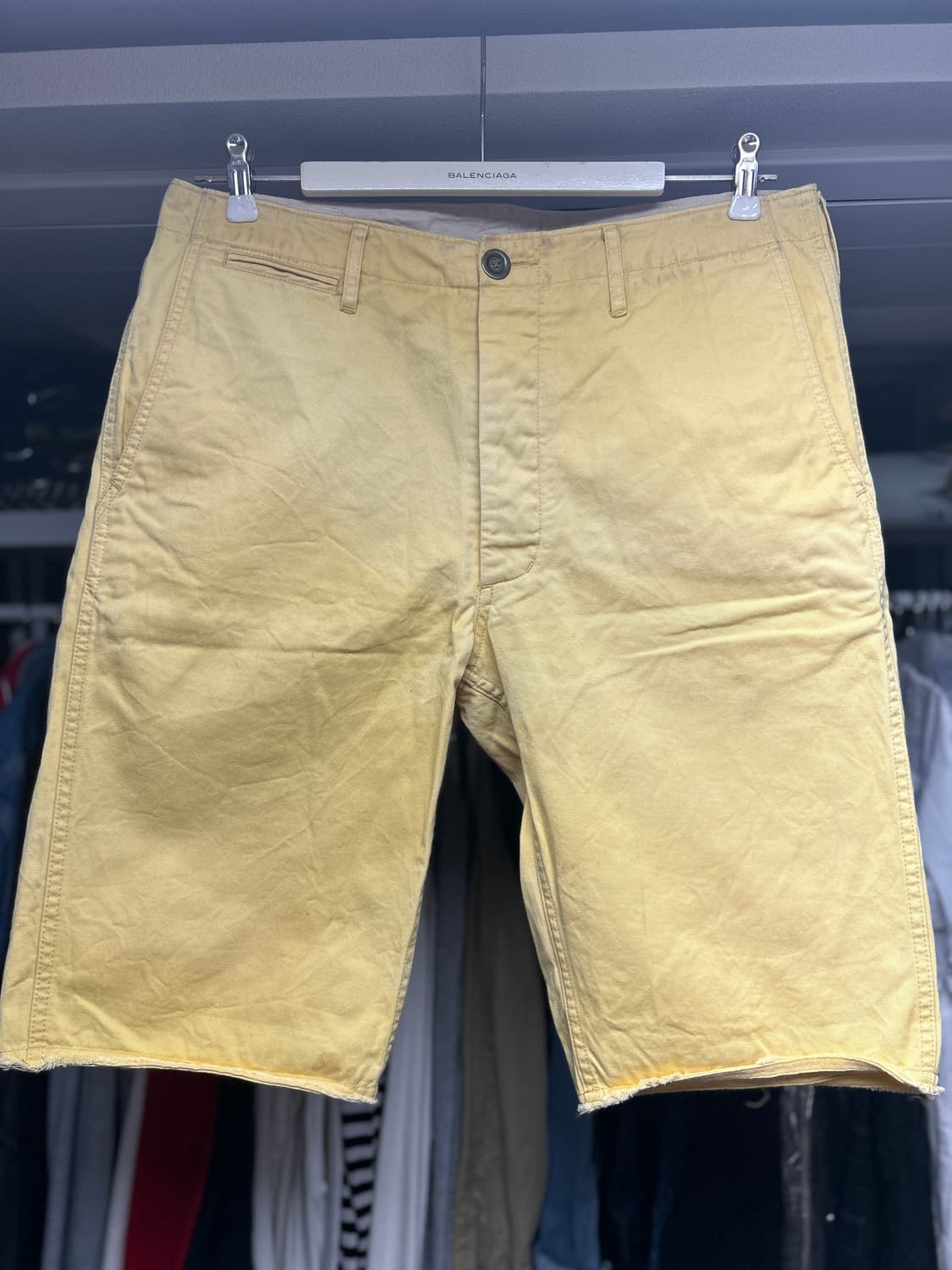 visvim 비즈빔 옐로우 그런지 쇼츠 3 상품이미지1