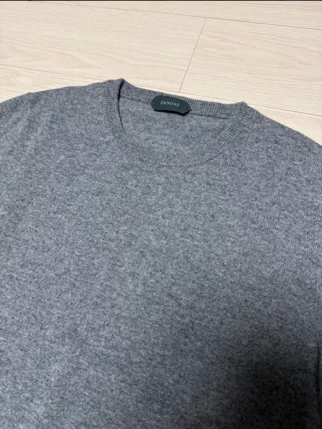 슬로웨어 자노네 남성 캐시미어 니트 48 사이즈 (1회 착용 제품) 상품이미지3