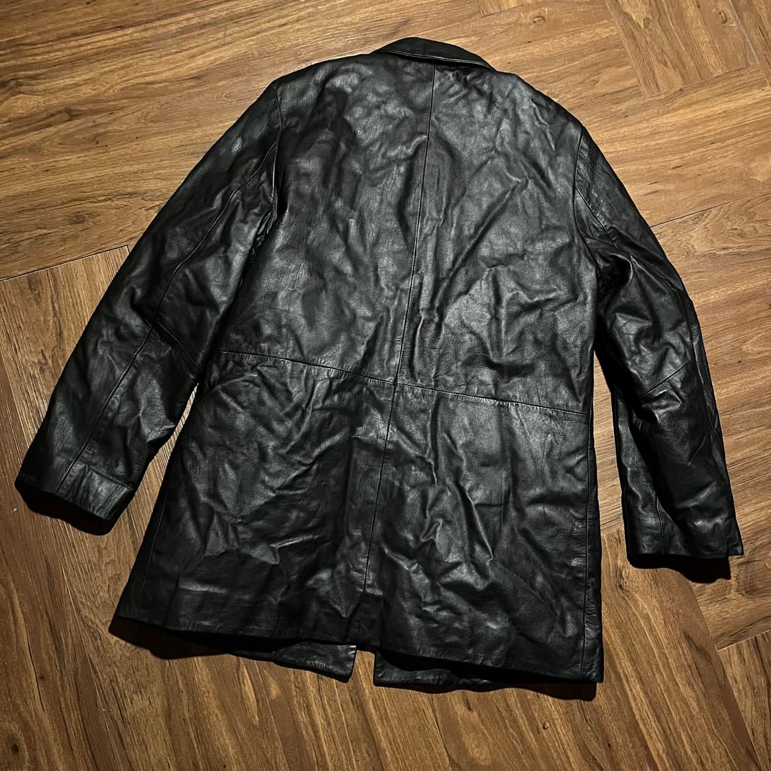 CALVIN KLEIN leather collar shirt jacket 상품이미지2