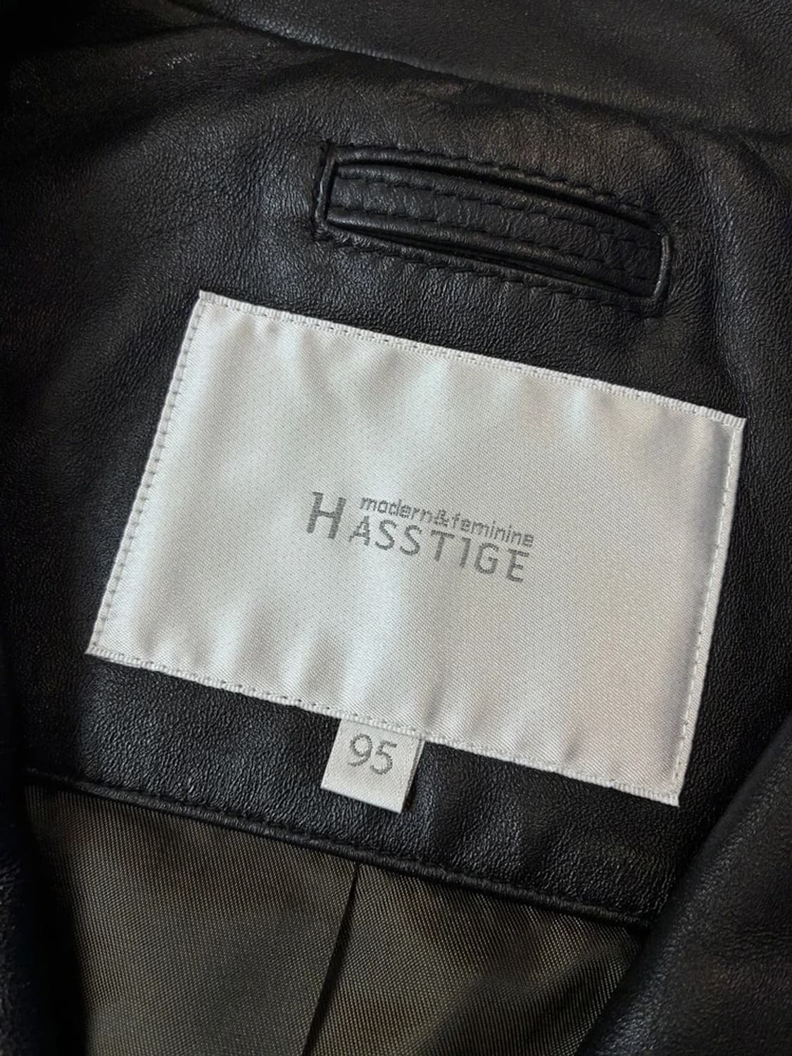 HASSYTIGE 00s 100% 양가죽 하프 코트 자켓 PN4563 상품이미지7